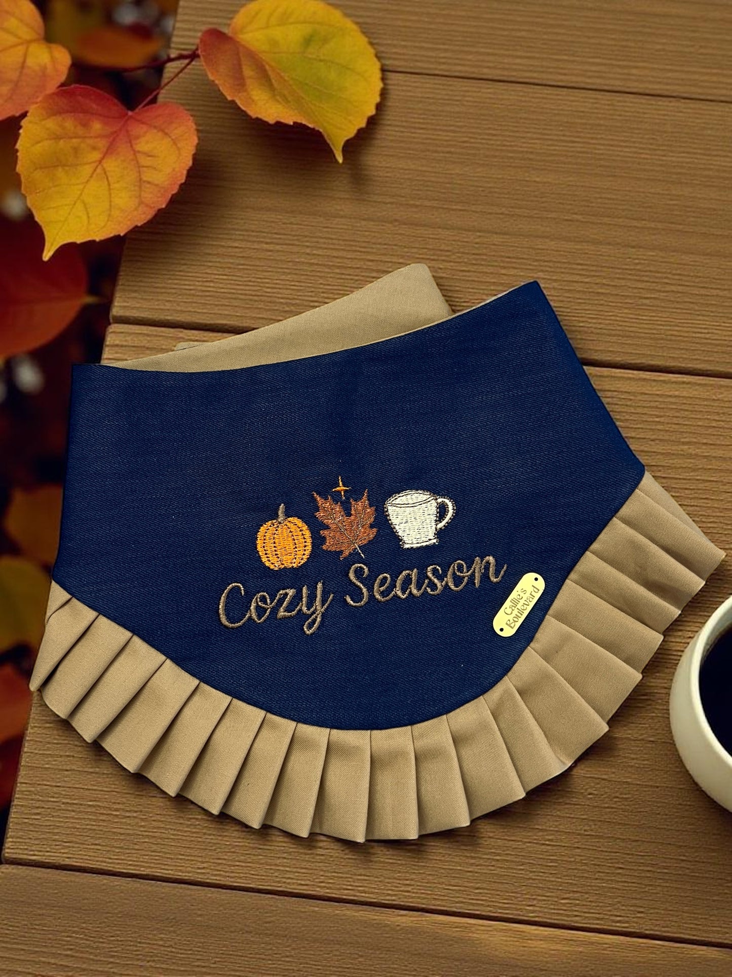 Cozy Season Bandana | Autumn on The Boulevard Collection π