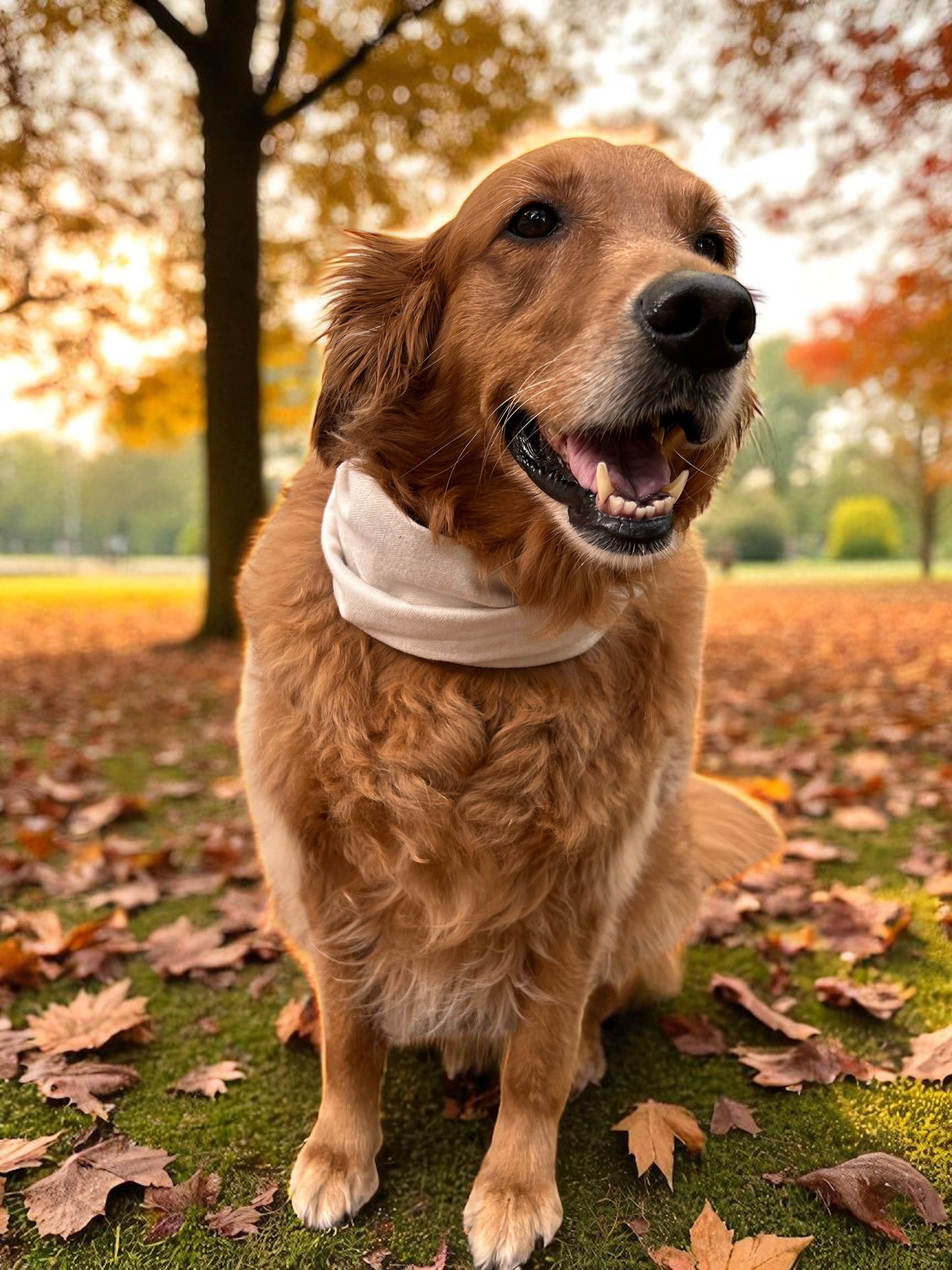 Oatmeal Latte Scarf | Autumn on the Boulevard Collection π