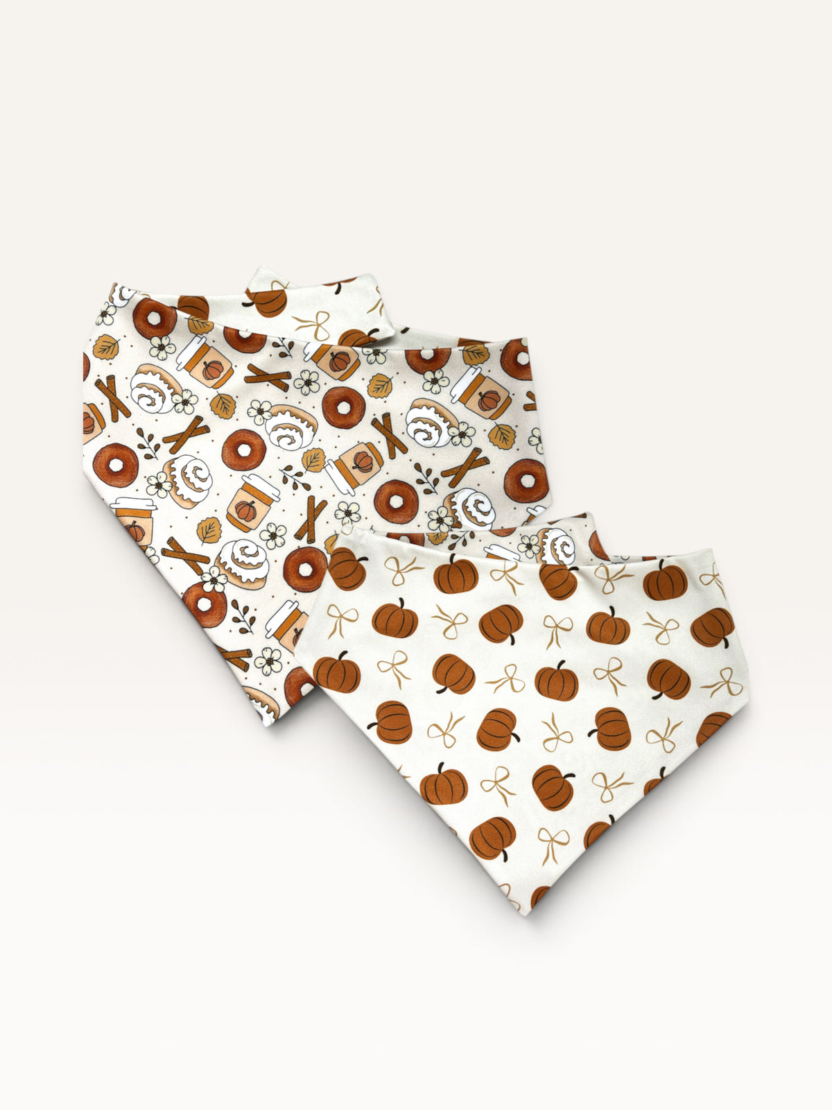 Fall Cinnamon Roll Bandana | Autumn On The Boulevard