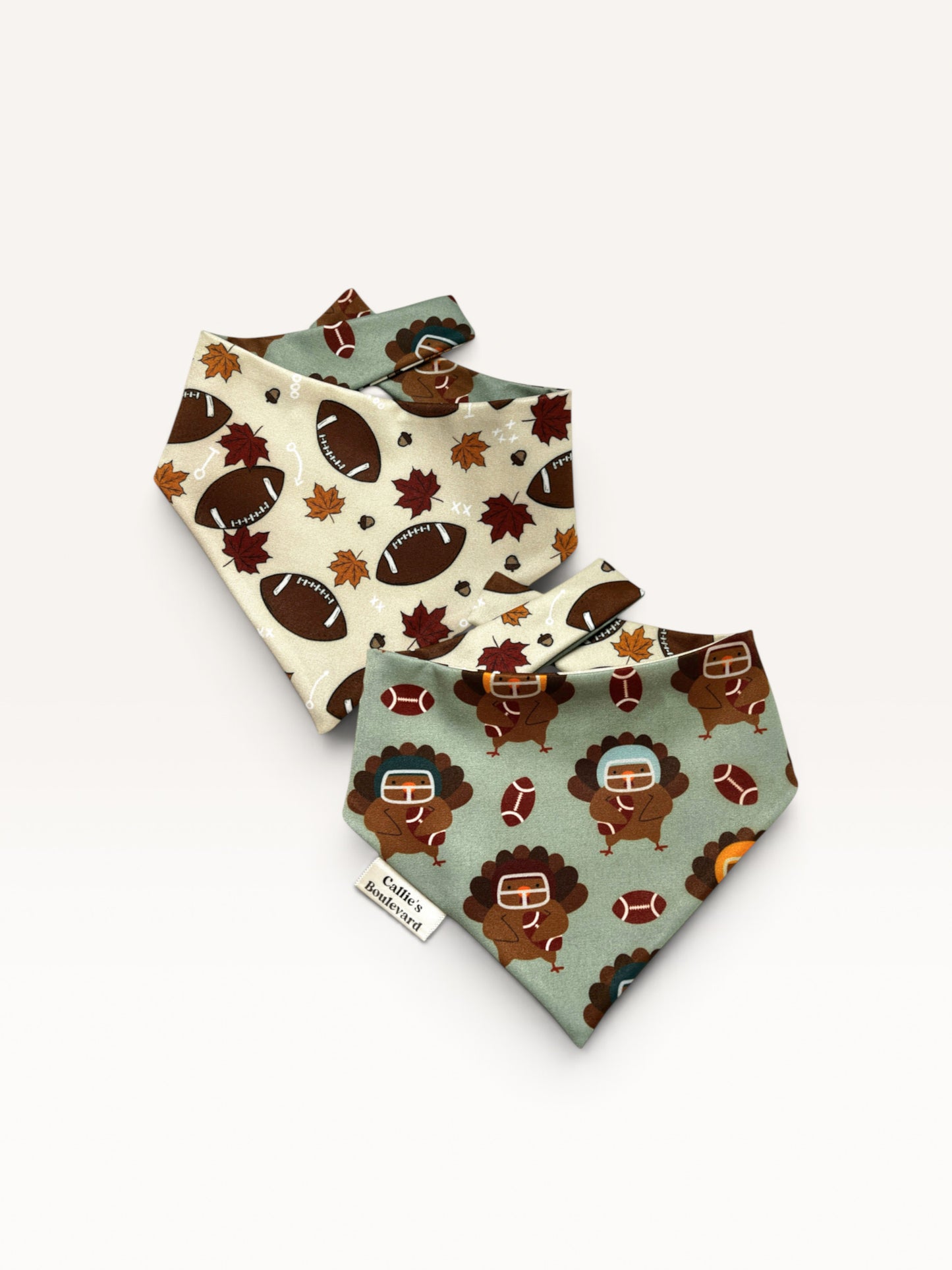 Turkey Touchdown Bandana | Autumn On The Boulevard