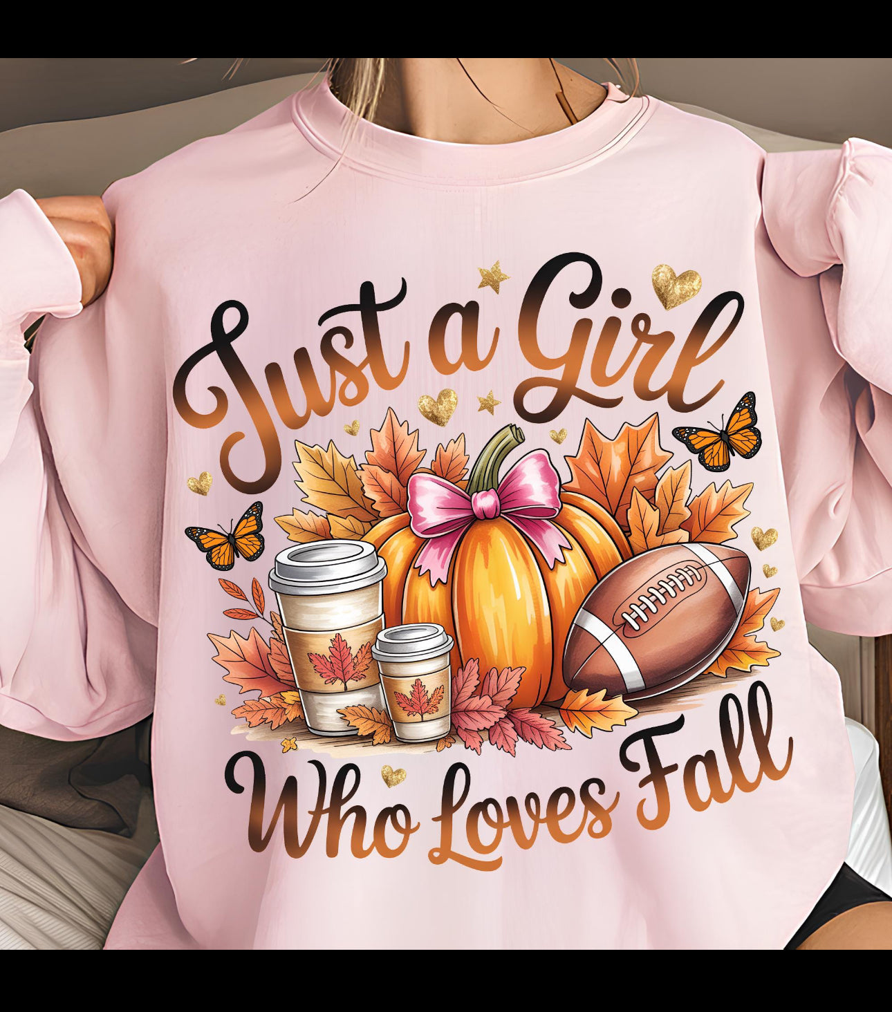 Just A Girl Who Loves Fall | Fall Dog Mom Apparel ๐