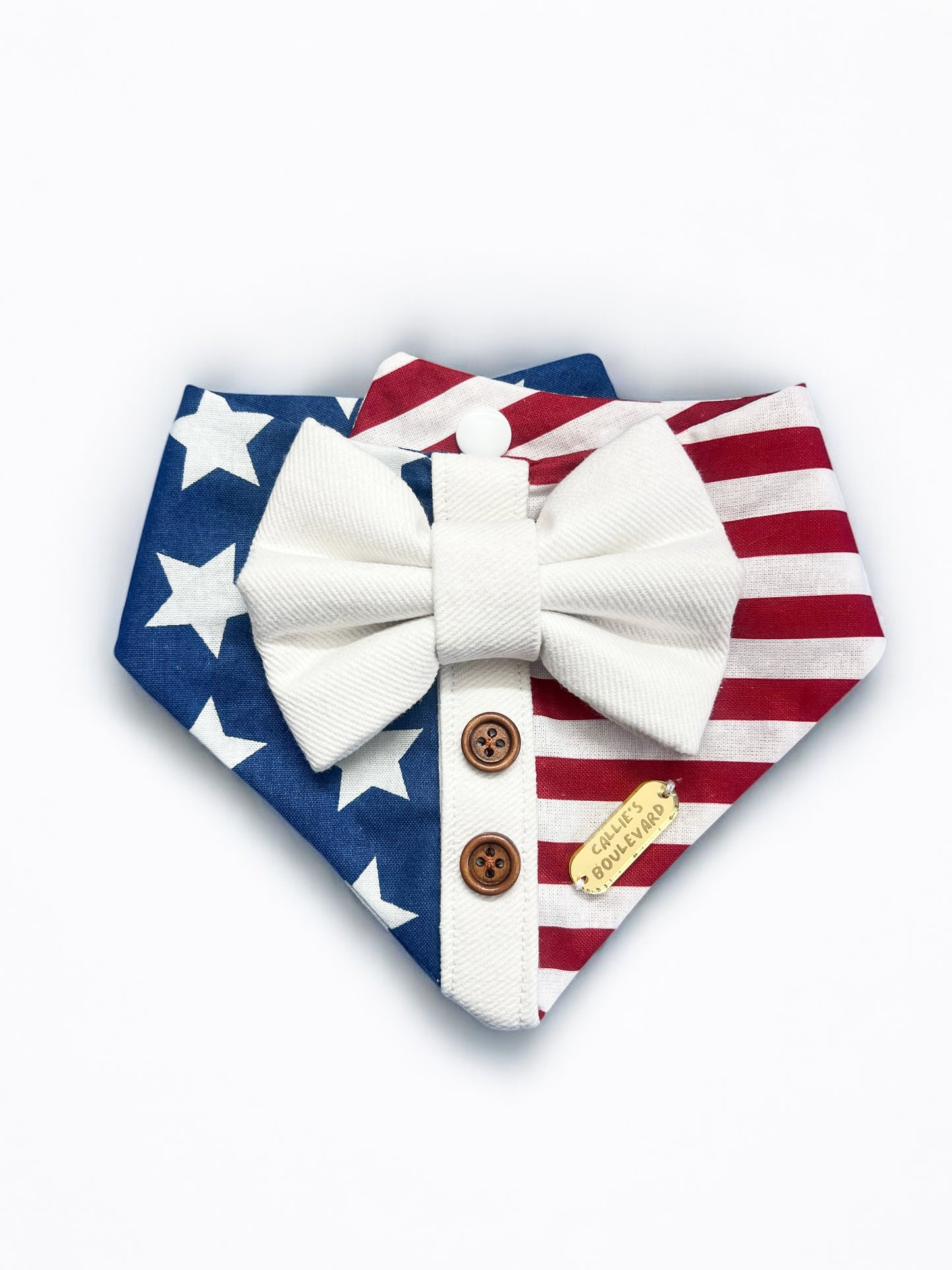 American Dude Bandana | Pawty in The USA Collection πΊπΈ