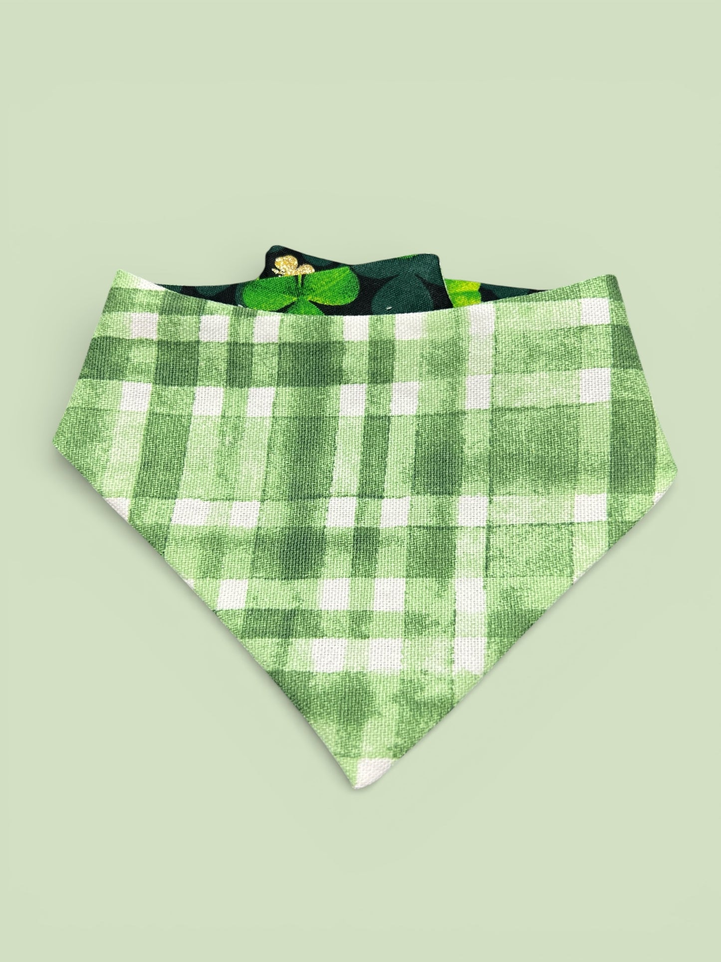Midnight Clover Reversible Bandana | Feeling Lucky On The Boulevard π