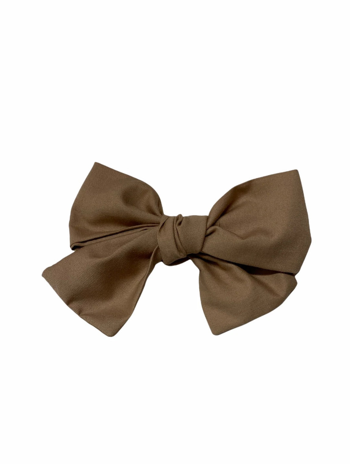 Brown Clip-On Bow | Pet Accessories