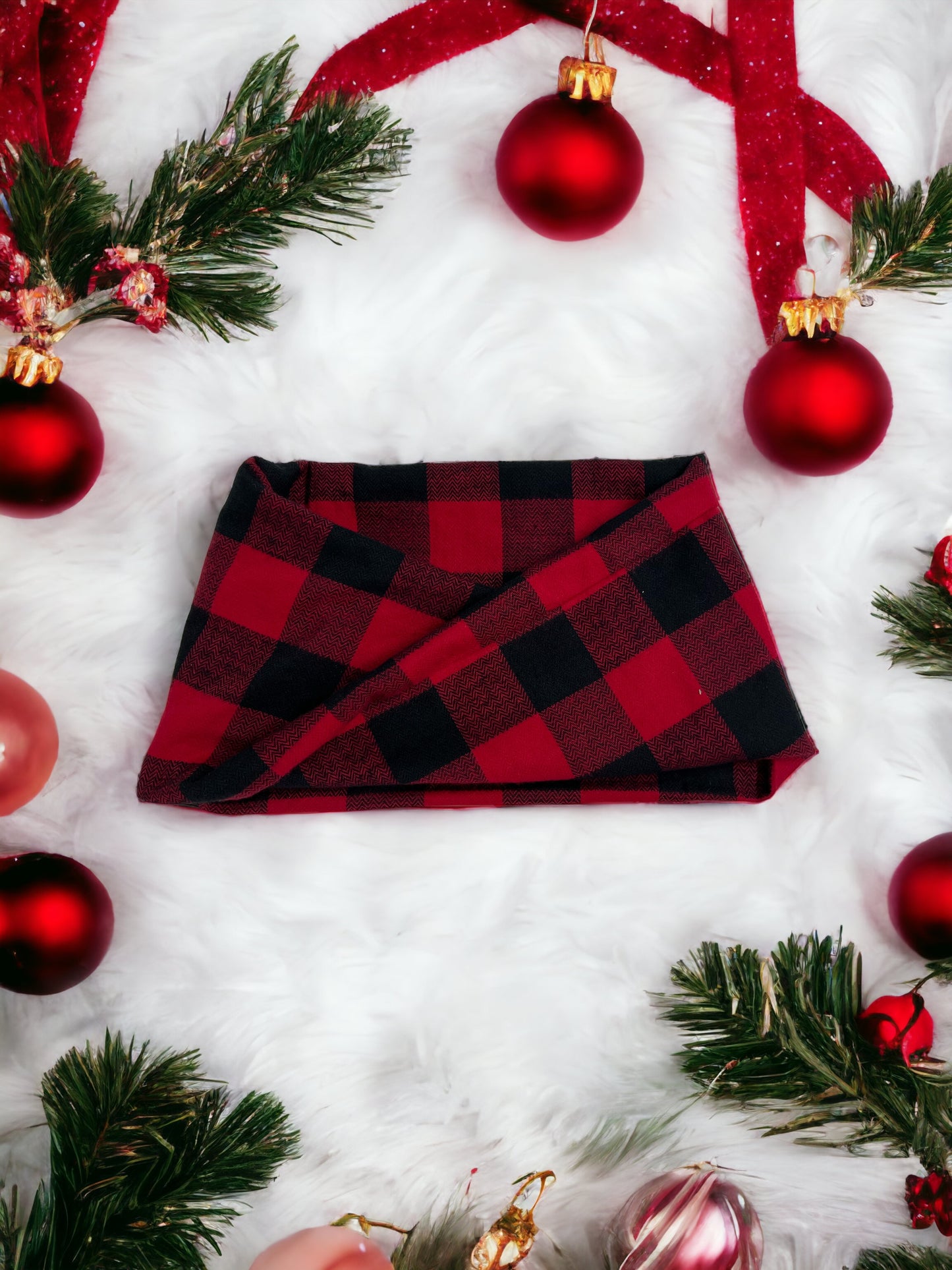 Plaid Christmas Scarf | Holiday Collection π