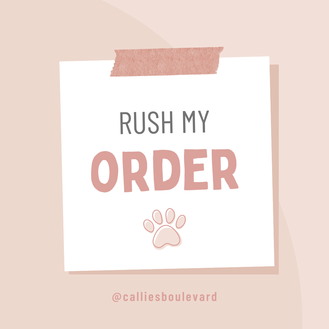 RUSH MY ORDER