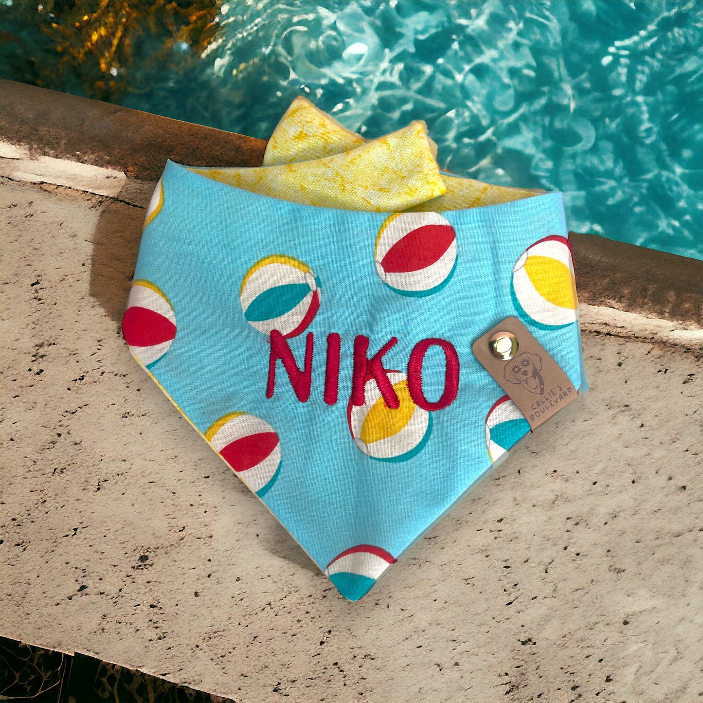 Pool Party Bandana | Summer State of Mind ☀️