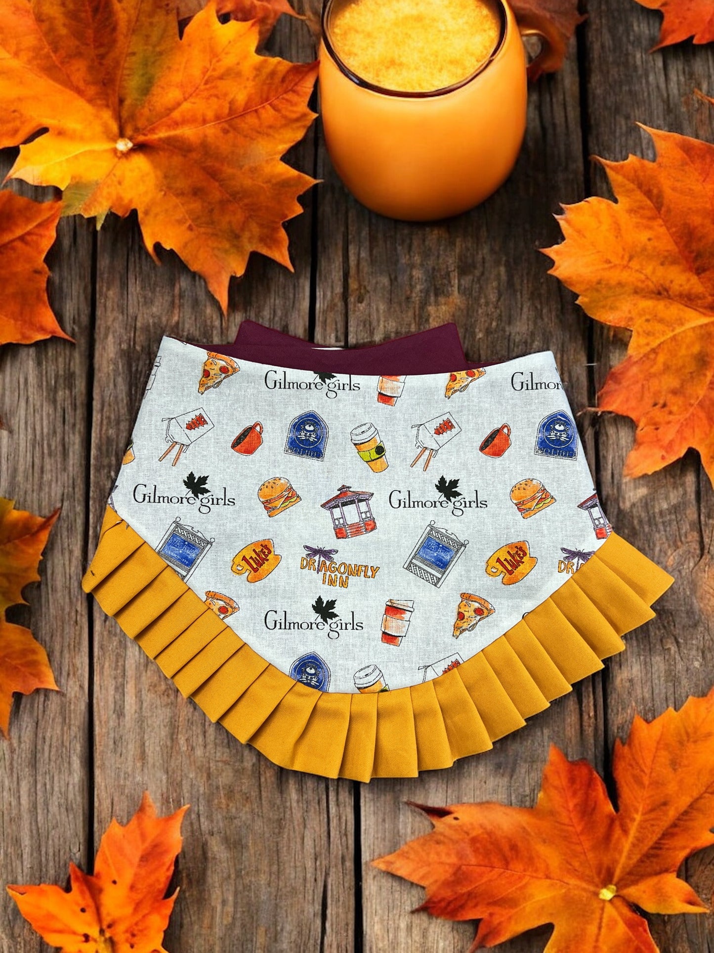 Stars Hollow Reversible Bandana | Autumn on The Boulevard Collection π