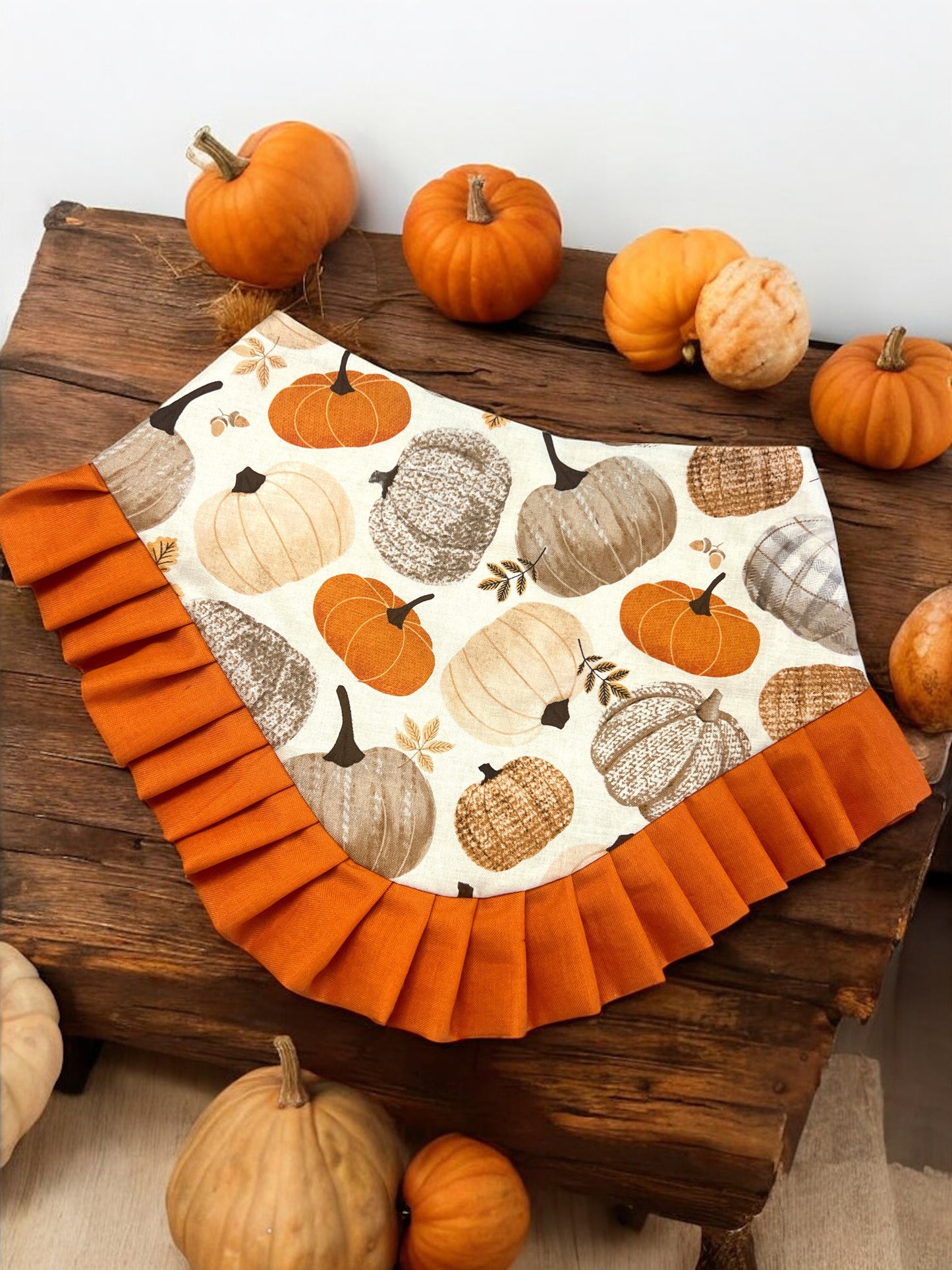 Take Me to the Pumpkin Patch Reversible Bandana | Autumn on The Boulevard Collection 🍁