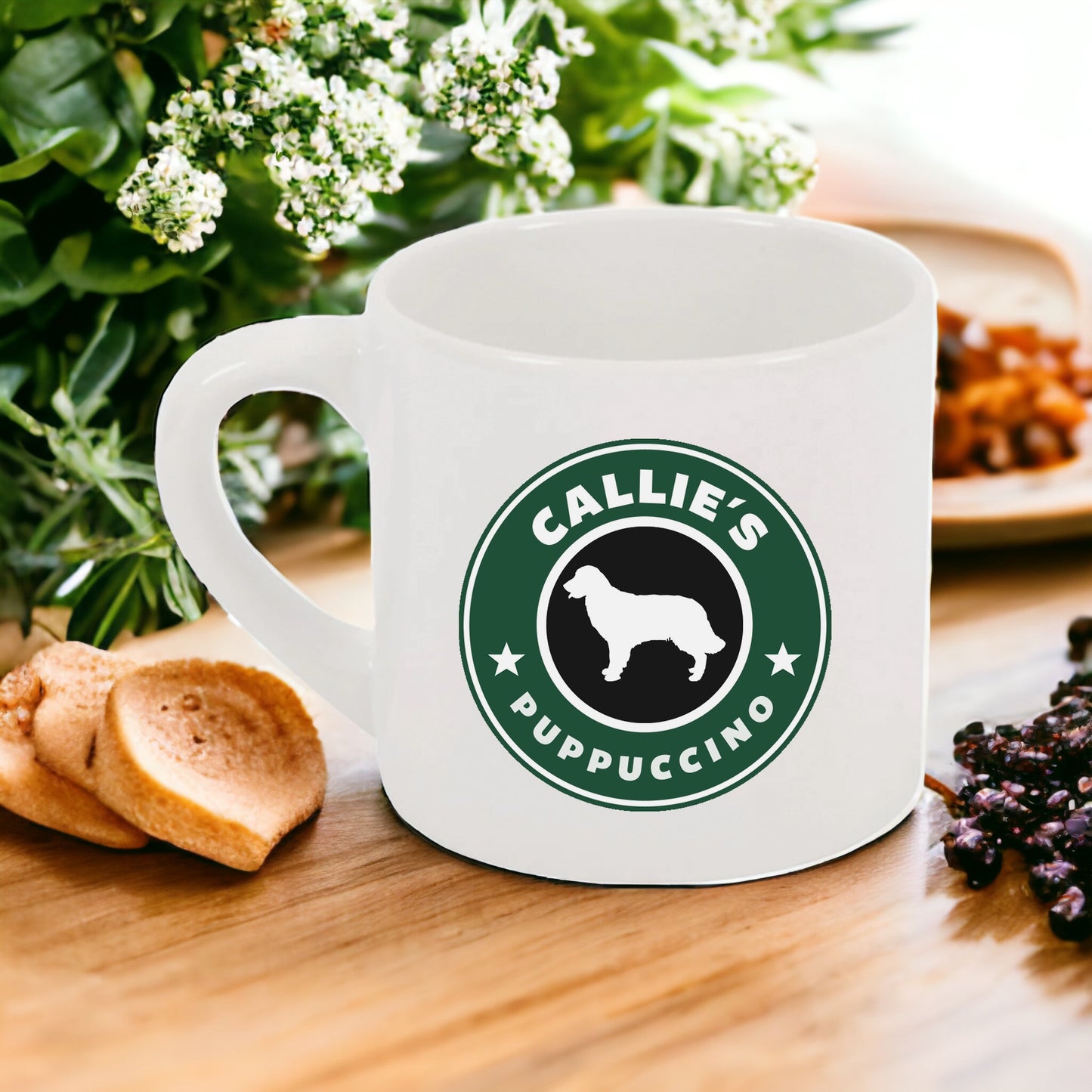WHITE 6oz PUPPUCCINO MUG