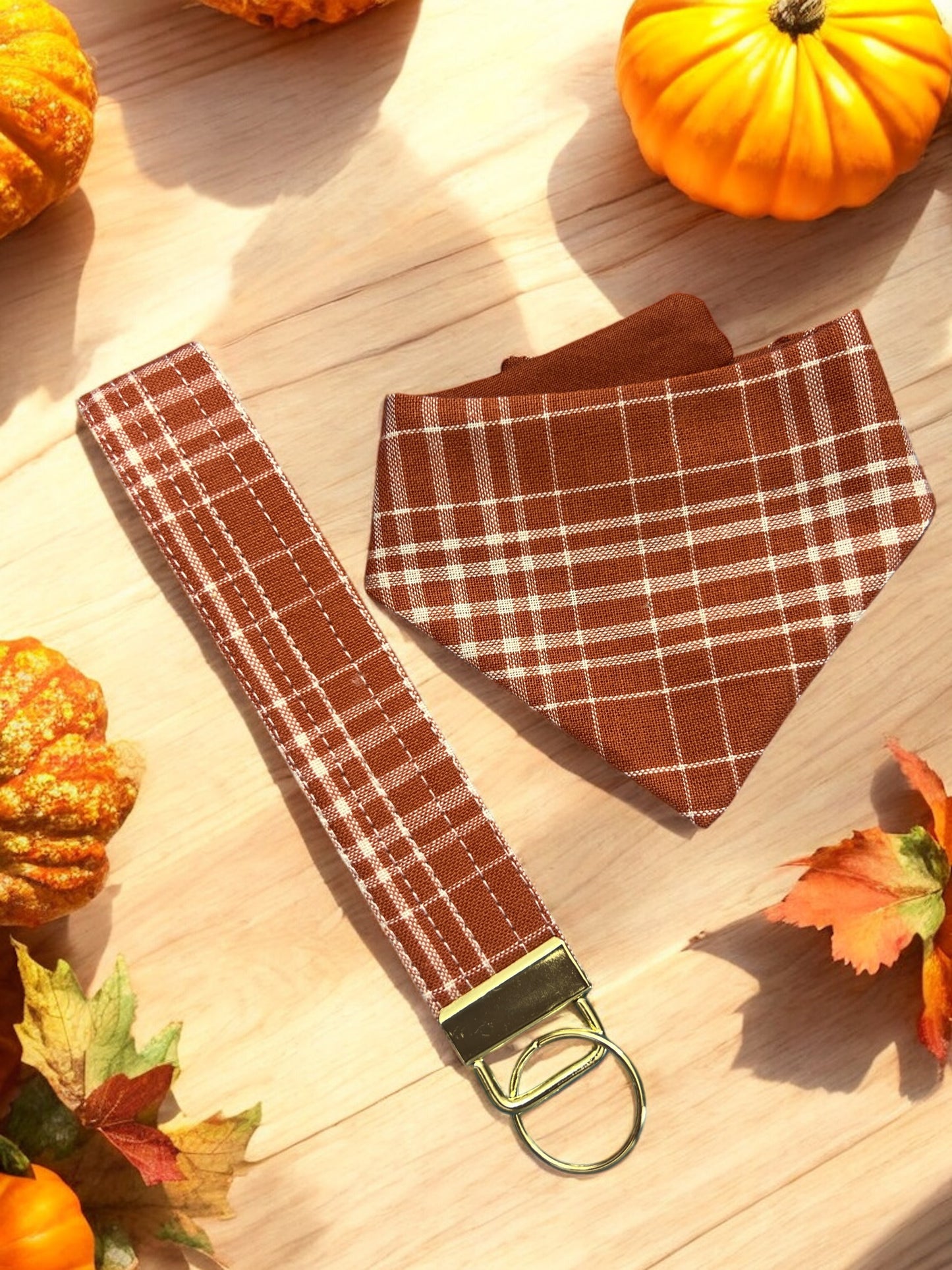 Terracotta Trails Key Fob | Autum on the Boulevard Collection 🍁