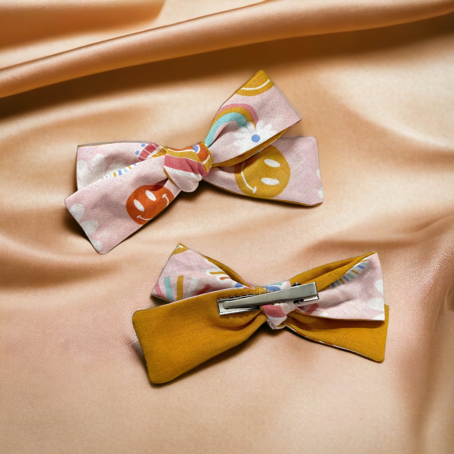 Happy Vibes Clip On Bow | Summer Collection ☀️