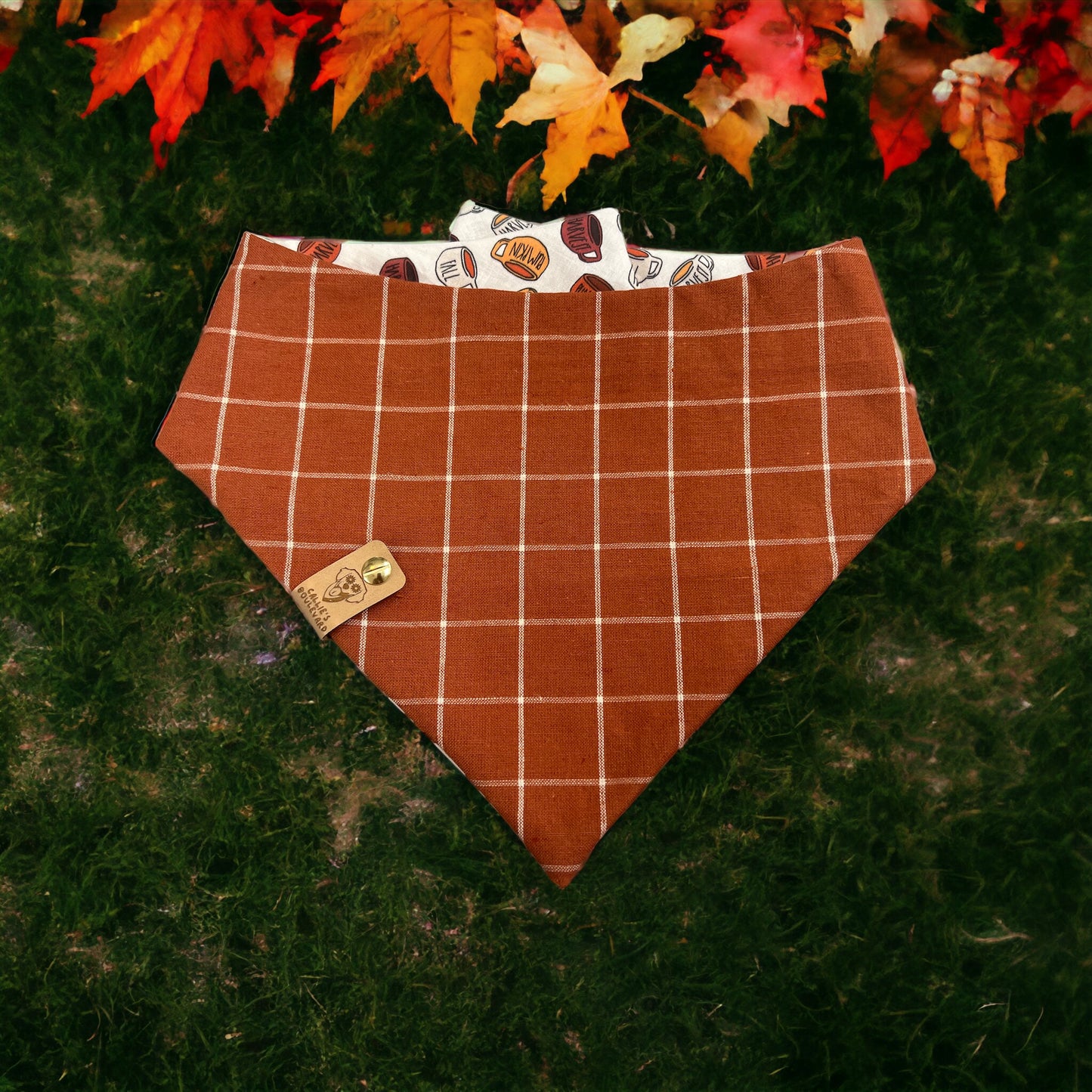 Mug Obsession Bandana | Fall Pet Accessories