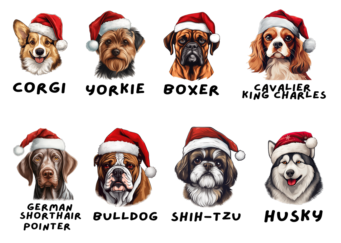 Personalized Ceramic Dog Ornament | Holiday Collection ๐