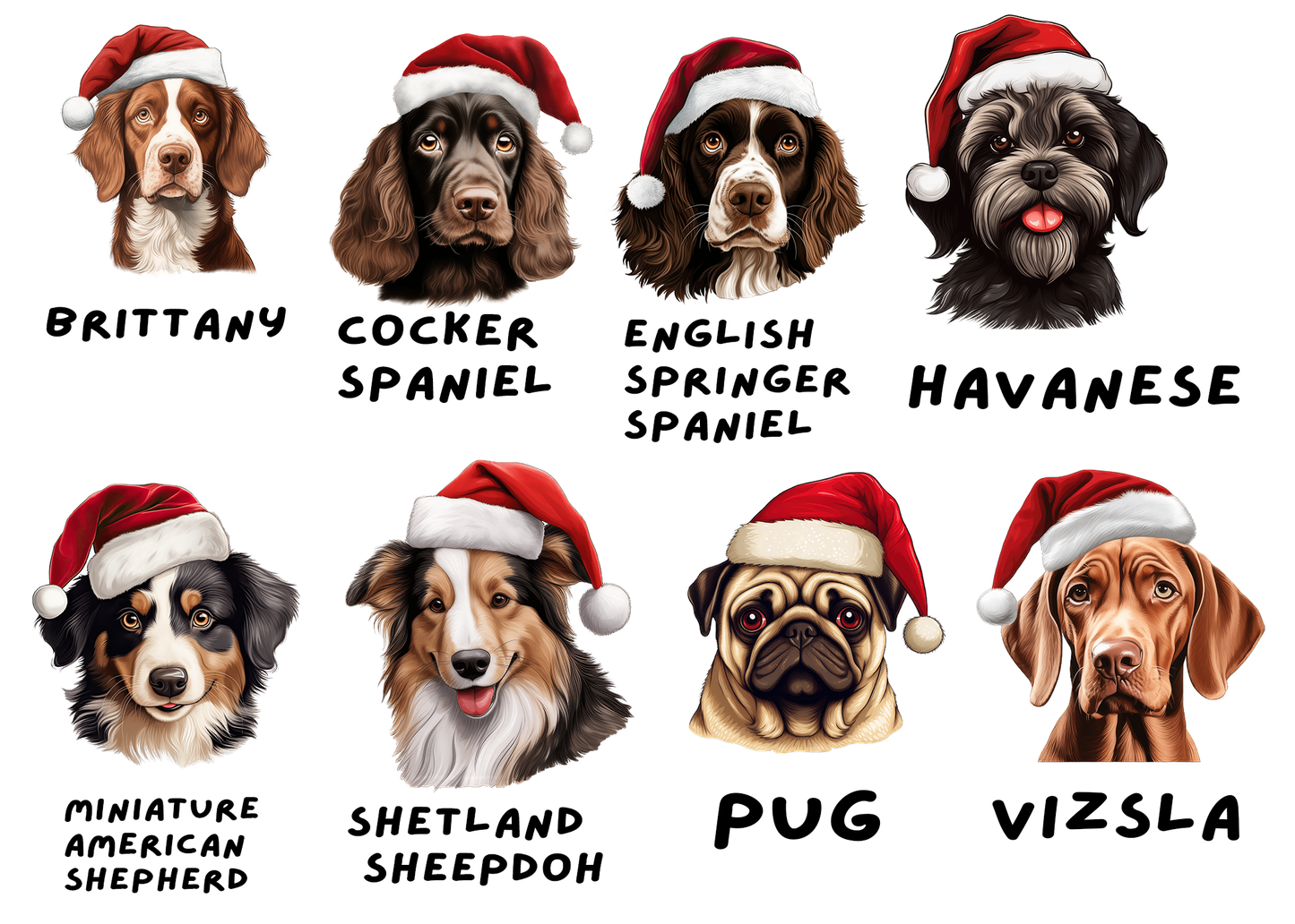 Personalized Ceramic Dog Ornament | Holiday Collection ๐