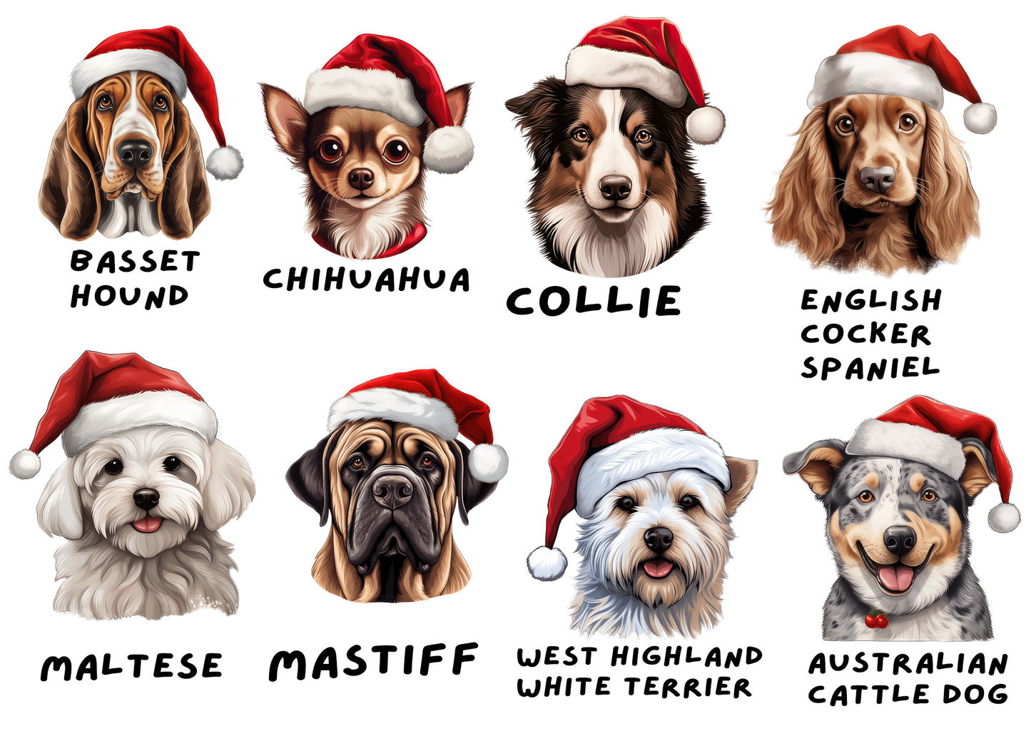 Personalized Ceramic Dog Ornament | Holiday Collection ๐