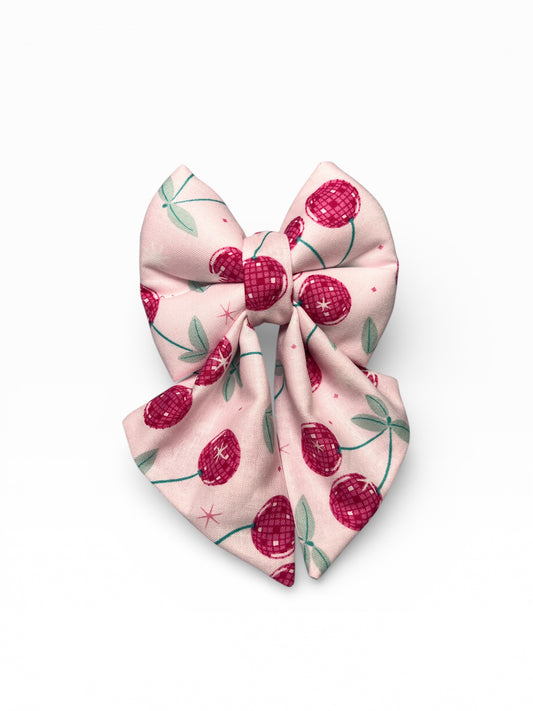 Disco Cherry Sailor Bowtie | Amore on The Boulevard ❤