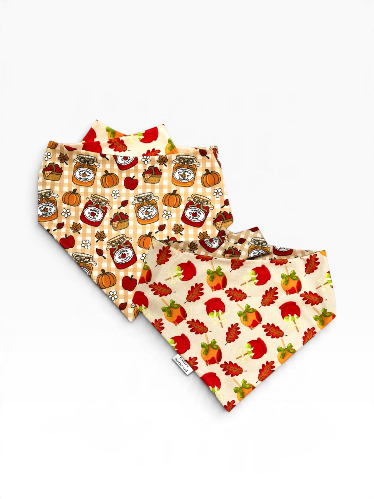 Pumpkin Apple Jam Bandana | Autumn On The Boulevard