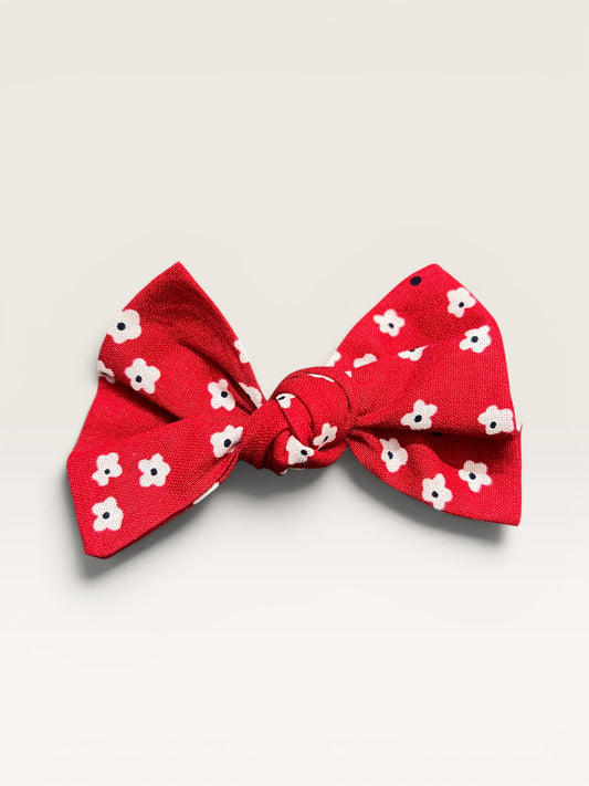 Rosie Knotted Clip-On Bow | Pet Accessories