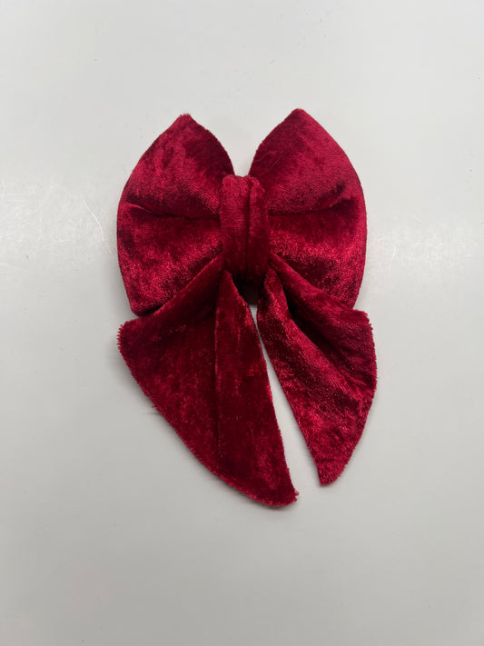 RED VELVET BOWTIE | SAMPLE SALE