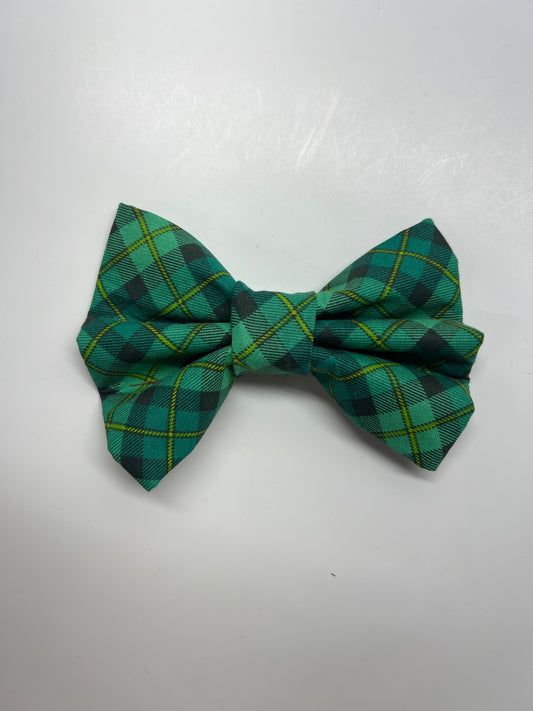GREEN PLAID BOWTIE | SAMPLE SALE