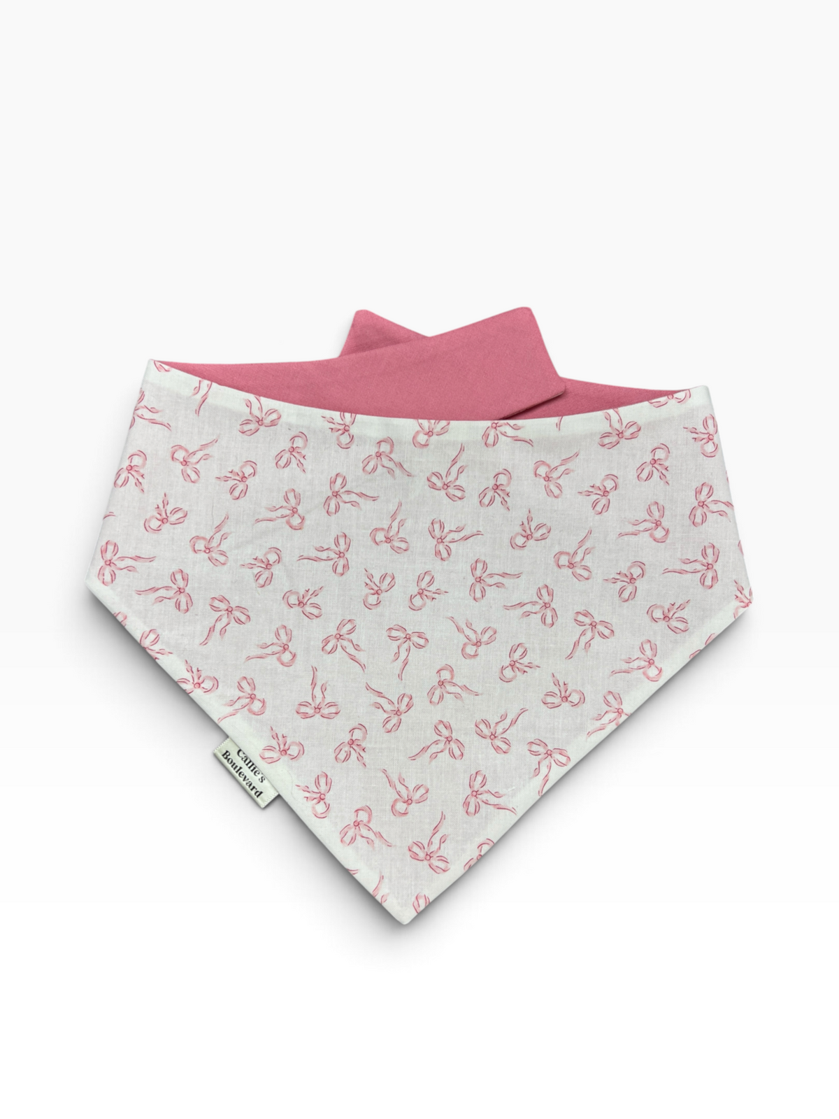 Pink Name Tag Bandana | Dog Mom Essentials