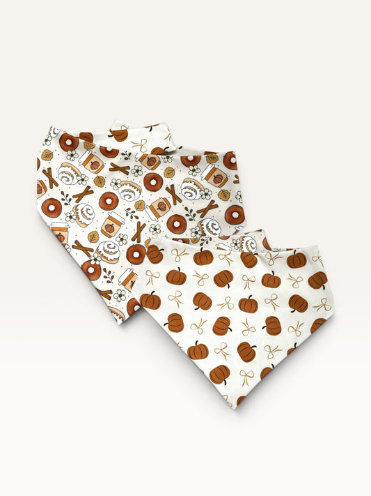 Fall Cinnamon Roll Bandana | Autumn On The Boulevard