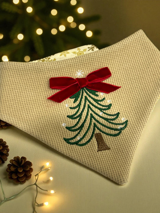 Oh Christmas Tree Reversible Bandana | Wrapped in Boulevard Collection 🎄