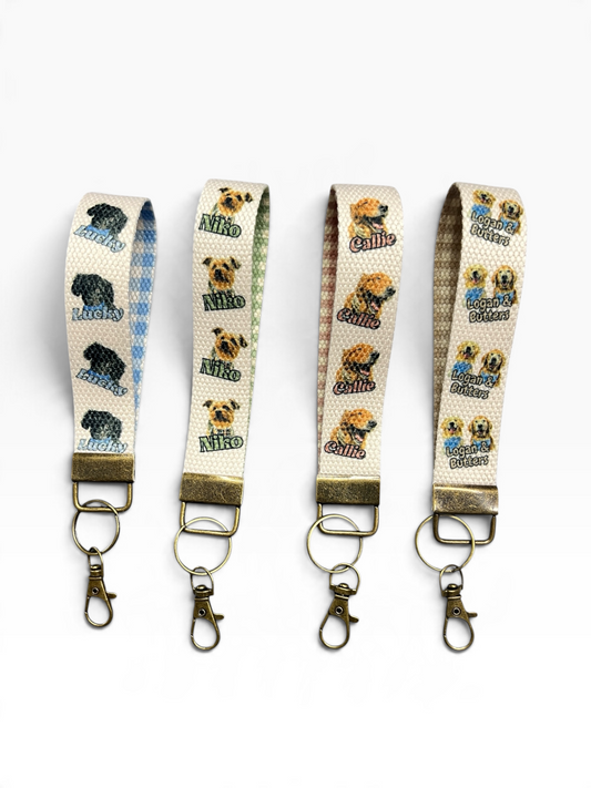 Custom Pet Wristlet | Dog Mom Accessories