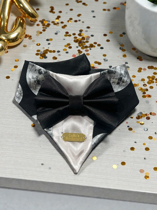 Black Tie Disco Bandana | New Years on the Boulevard Collection 🍾