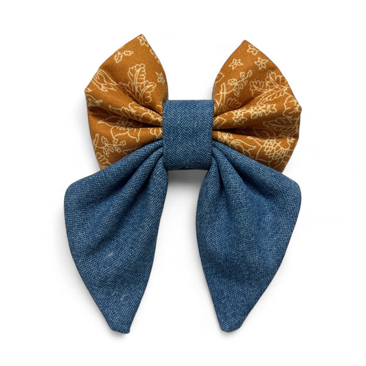 Fall Bloom Sailor Bow tie | Autumn on the Boulevard Collection 🍁