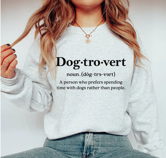 Dogtrovert | Dog Mom Apparel