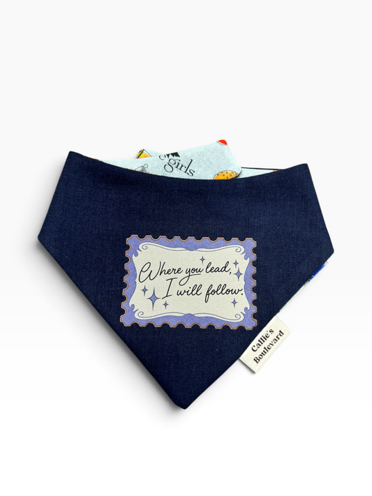 Where You Lead Bandana | Dog Mom Essentials