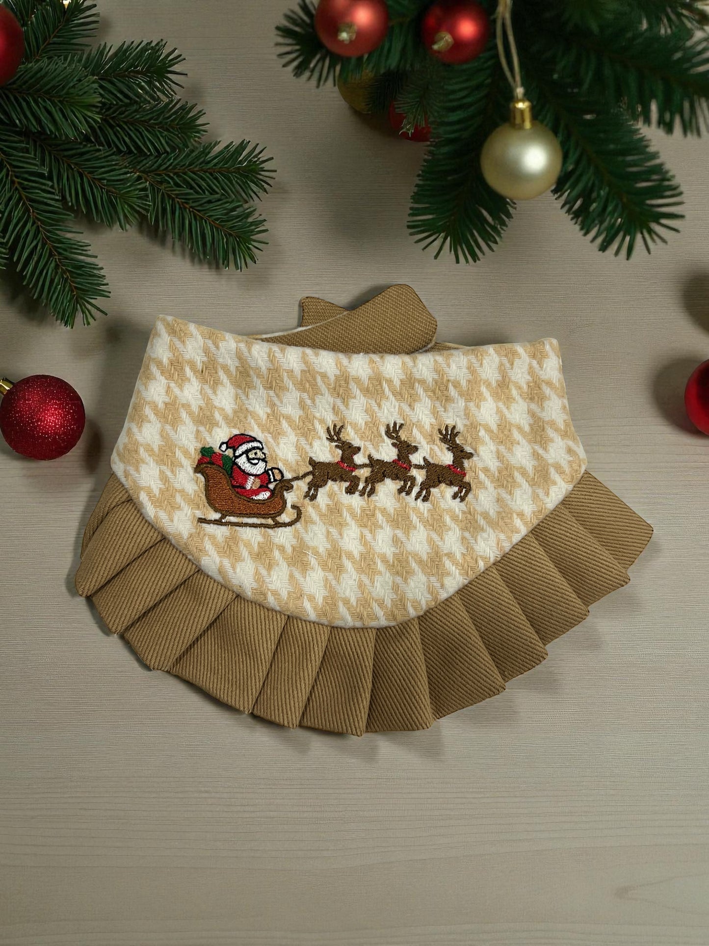 Here Comes Santa Claus Bandana | Wrapped in Boulevard Collection 🎄