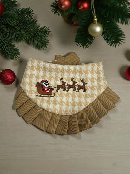 Here Comes Santa Claus Bandana | Wrapped in Boulevard Collection 🎄