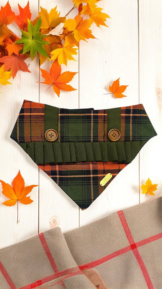 Olive Bandana | Autumn on The Boulevard Collection 🍁