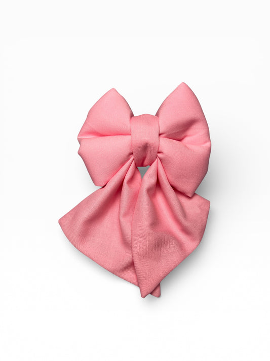 LIGHT PINK Clip-On Bow | Pet Accessories