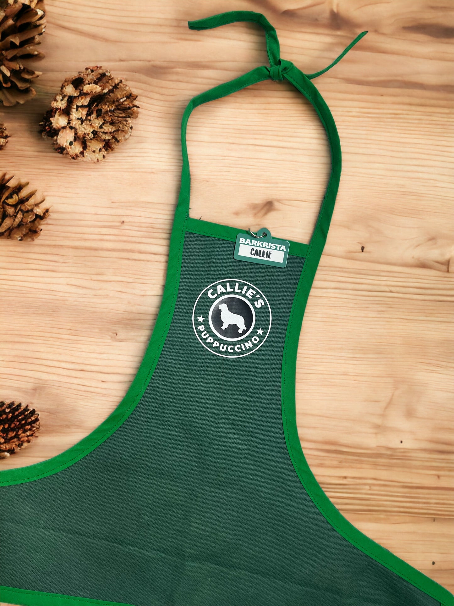 PUPPUCCINO APRON + TAG SET