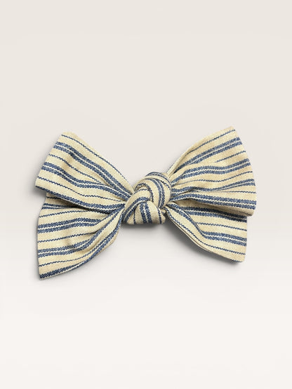 Honeywell Stripes Knotted Clip-On Bow | Pet Accessories
