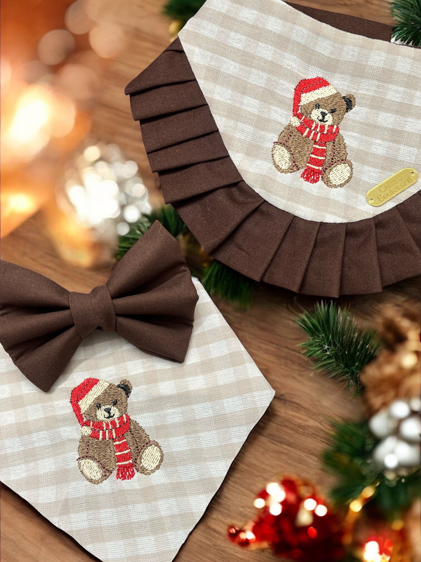 Jolly Bear Bandana | Wrapped in Boulevard Collection 🎄