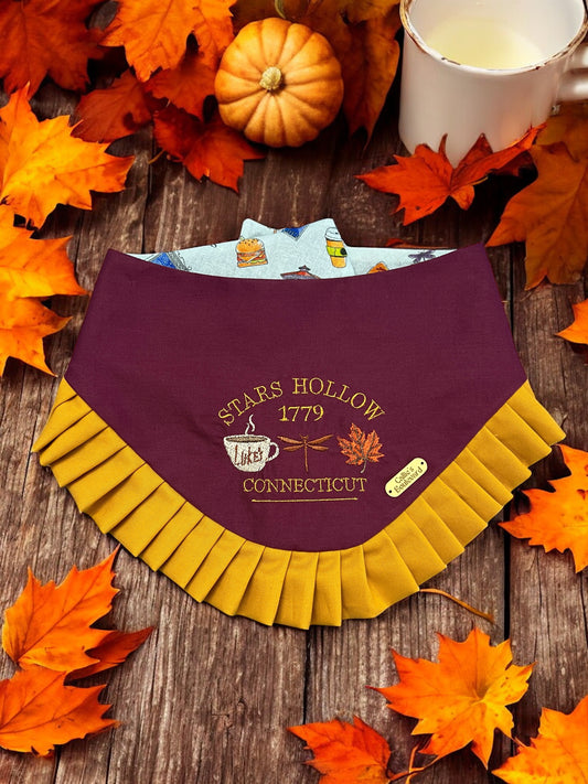 Stars Hollow Reversible Bandana | Autumn on The Boulevard Collection 🍁