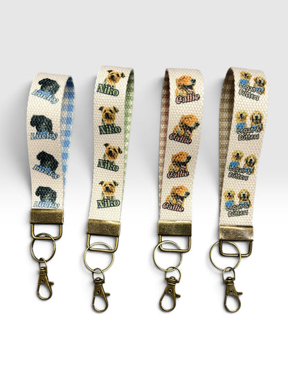 Custom Pet Wristlet | Dog Mom Accessories
