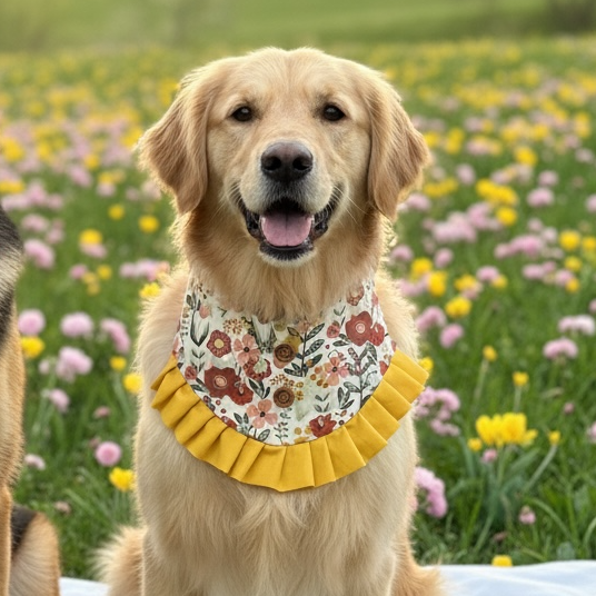 Sunny Petals Bandana | Petals On The Boulevard ✿