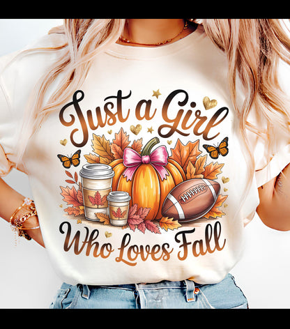 Just A Girl Who Loves Fall | Fall Dog Mom Apparel 🍁