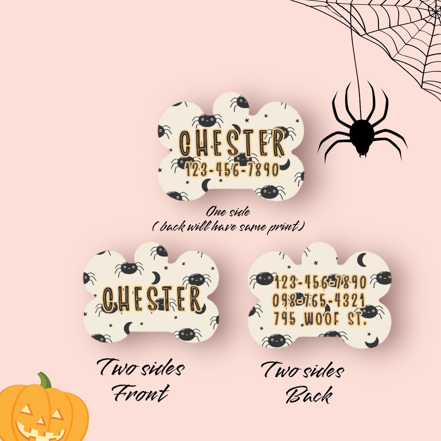 Crawling Spider | Pet Tags