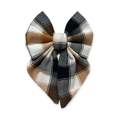 Toasted Pecan Sailor Bow tie | Autumn on the Boulevard Collection 🍁