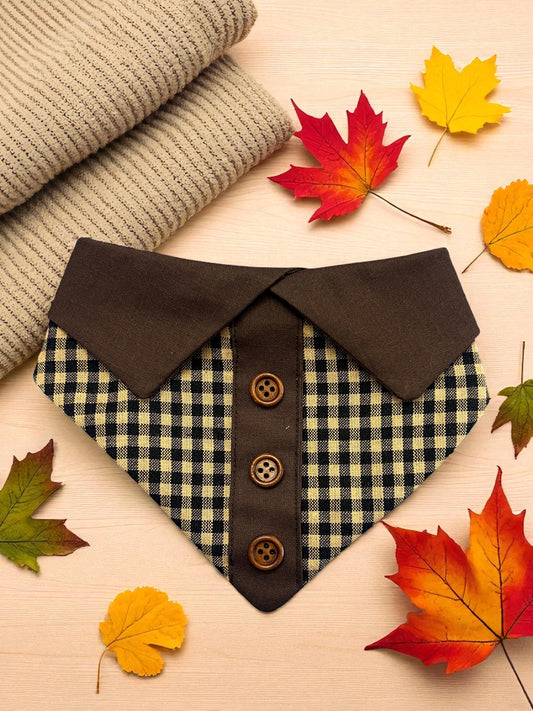 Chestnut Bandana | Autumn on The Boulevard Collection 🍁