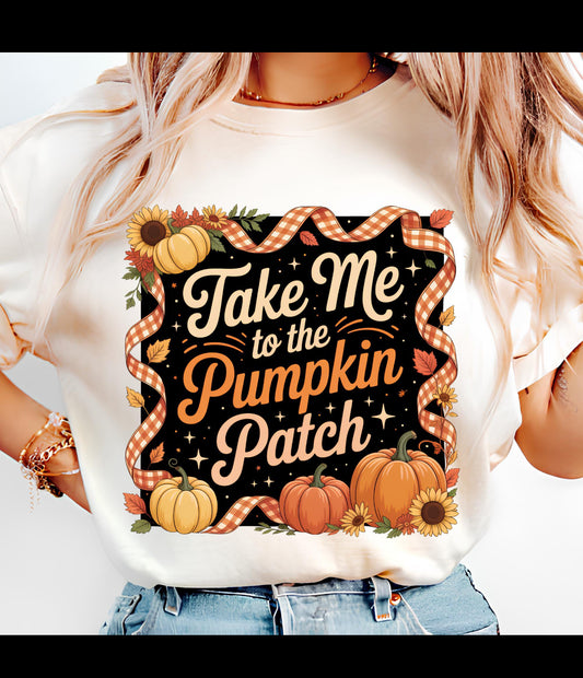 Take Me to the Pumpkin Patch | Fall Dog Mom Apparel 🍁