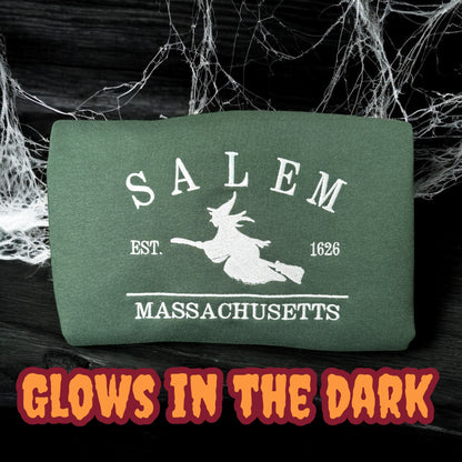 Salem, Massachusetts (Glow in the Dark) | Fall Dog Mom Apparel 🍁