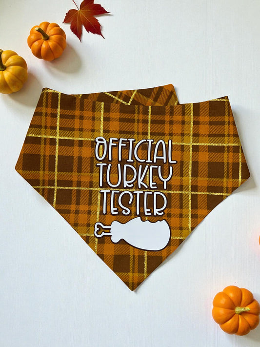 Official Turkey Tester Bandana | Autumn on The Blvd.: The Mini Edit🍁
